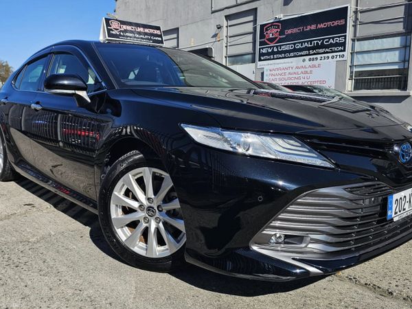 Toyota Camry Saloon, Petrol Hybrid, 2020, Black
