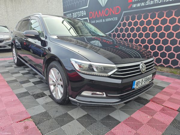 Volkswagen Passat Estate, Petrol, 2018, Black