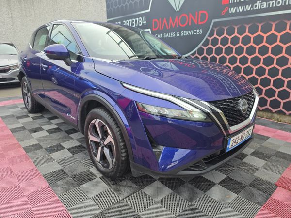 Nissan Qashqai MPV, Petrol Hybrid, 2024, Blue