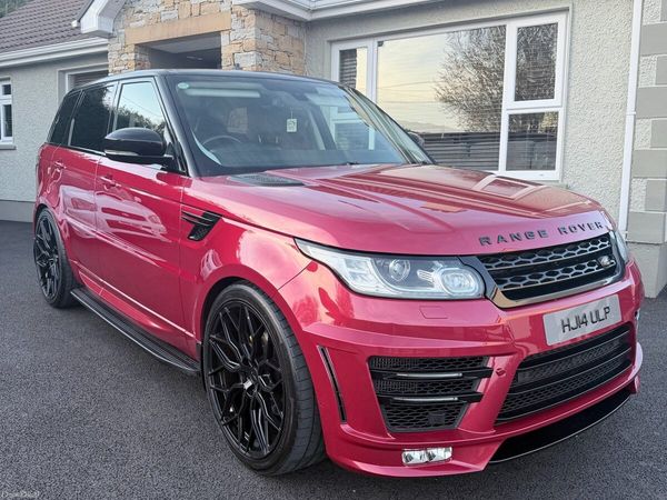 Land Rover Range Rover Sport SUV, Diesel, 2014, Red