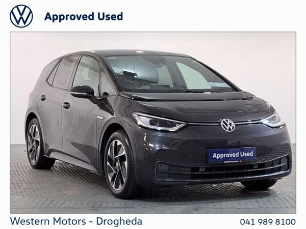 Volkswagen ID.3 Hatchback, Electric, 2021, Grey