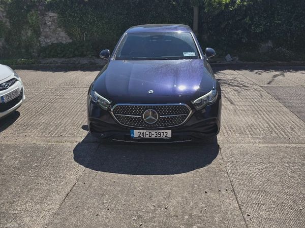 Mercedes-Benz E-Class Saloon, Diesel Hybrid, 2024, Blue
