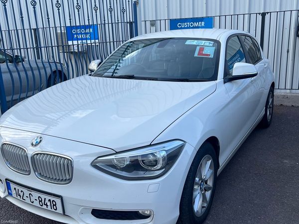 BMW 1-Series Hatchback, Petrol, 2014, White