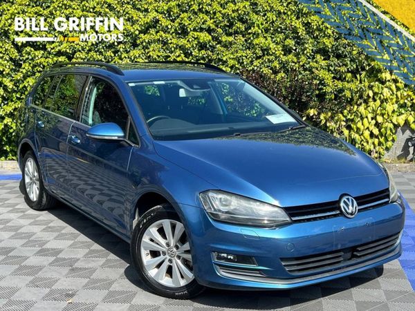 Volkswagen Golf Estate, Petrol, 2016, Blue