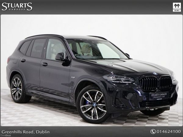 BMW X3 SUV, Petrol Plug-in Hybrid, 2022, Black