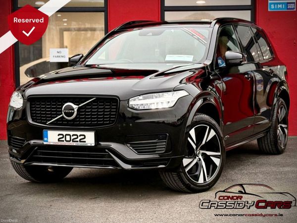 Volvo XC90 Estate, Petrol Hybrid, 2022, Black
