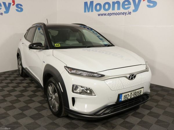 Hyundai KONA MPV, Electric, 2019, White