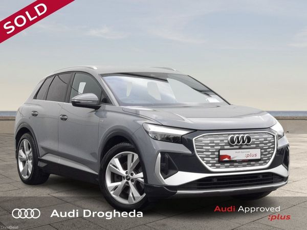 Audi Q4 e-tron SUV, Electric, 2024, Grey