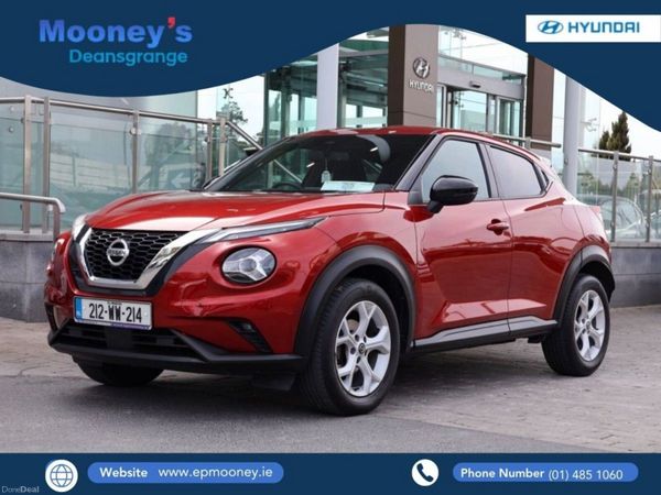 Nissan Juke SUV, Petrol, 2021, Red