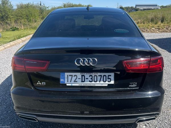 Audi A6 Saloon, Diesel, 2017, Black