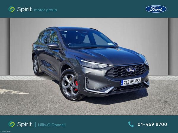 Ford Kuga SUV, Petrol Plug-in Hybrid, 2024, Grey