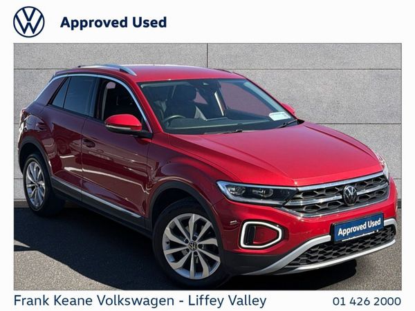 Volkswagen T-Roc SUV, Petrol, 2022, Red