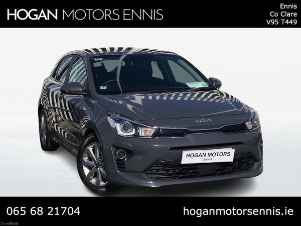 Kia Rio Hatchback, Gas, 2022, Grey