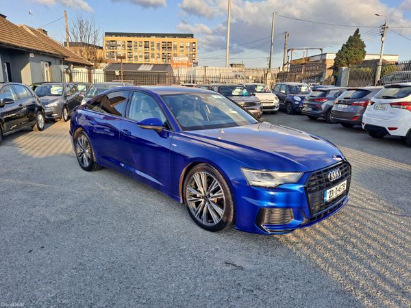 Audi A6 Saloon, Diesel, 2023, Blue