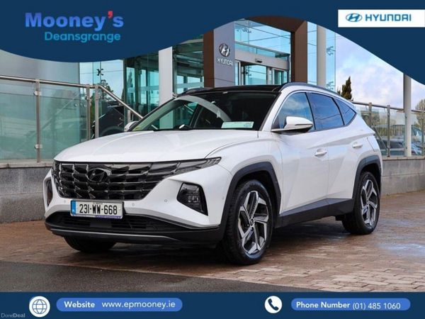 Hyundai Tucson SUV, Petrol Hybrid, 2023, White