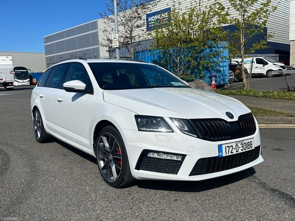 Skoda Octavia Estate, Diesel, 2017, White