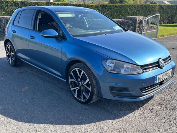 Volkswagen Golf Hatchback, Diesel, 2014, Blue