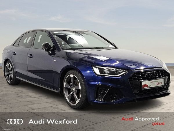 Audi A4 Saloon, Diesel, 2024, Blue