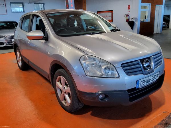 Nissan Qashqai Hatchback, Petrol, 2008, Silver