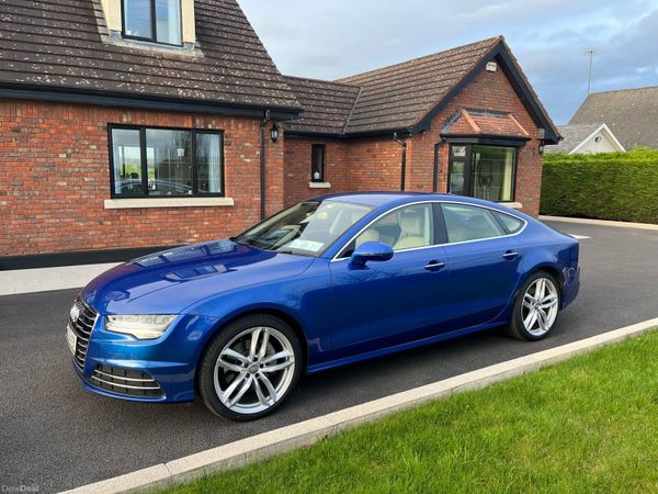 Audi A7 Hatchback, Diesel, 2015, Blue