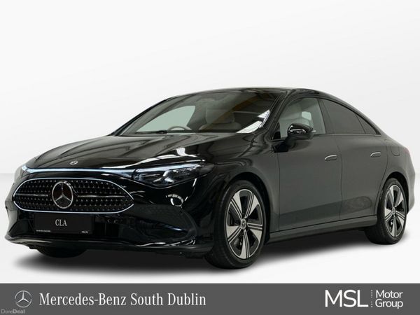 Mercedes-Benz CLA Saloon, Petrol Hybrid, 2026, Black