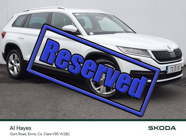 Skoda Kodiaq SUV, Diesel, 2017, White