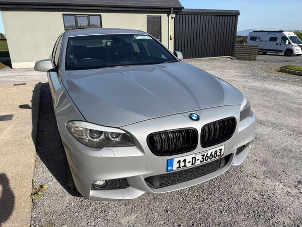 BMW 5-Series Saloon, Diesel, 2011, Silver