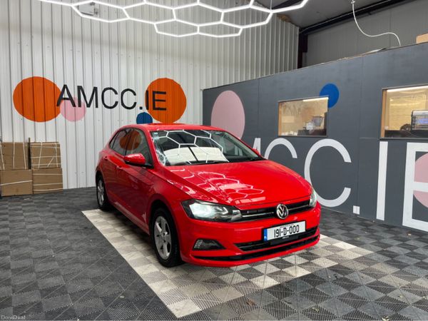 Volkswagen Polo Hatchback, Petrol, 2019, Red