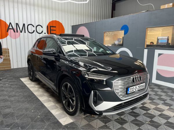 Audi Q4 e-tron SUV, Electric, 2023, Black