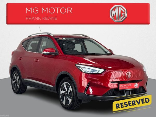 MG ZS Hatchback, Electric, 2024, Red