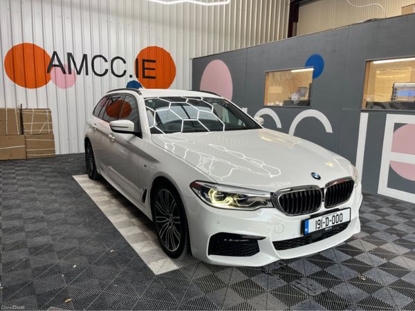 BMW 5-Series Estate, Diesel, 2019, White