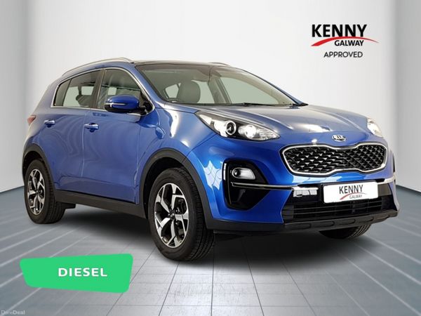 Kia Sportage MPV, Diesel, 2019, Blue