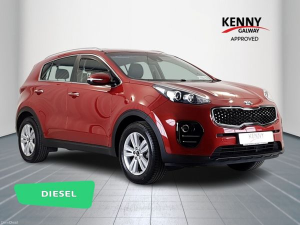 Kia Sportage MPV, Diesel, 2016, Red
