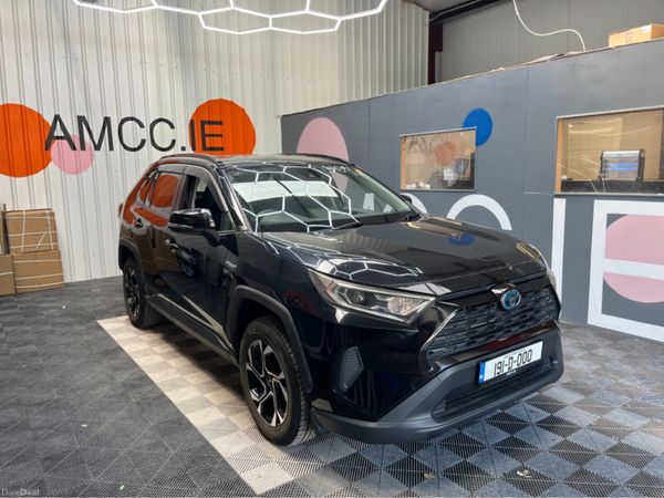 Toyota RAV4 SUV, Petrol Hybrid, 2019, Black