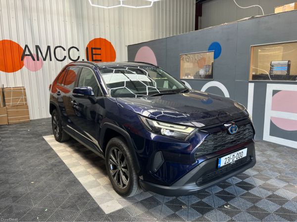Toyota RAV4 SUV, Petrol Hybrid, 2023, Blue