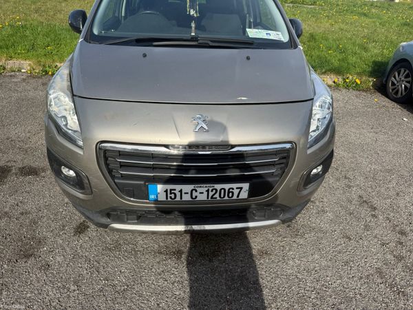 Peugeot 3008 SUV, Diesel, 2015, Grey