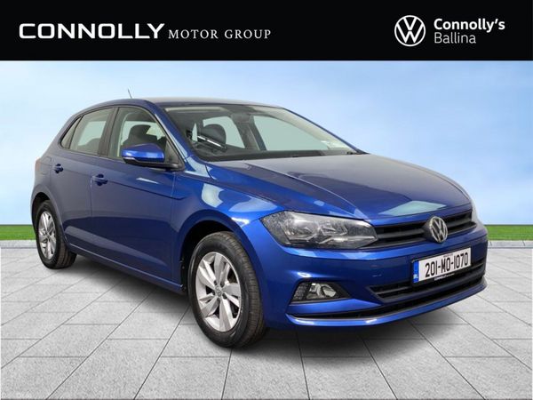 Volkswagen Polo Hatchback, Petrol, 2020, Blue