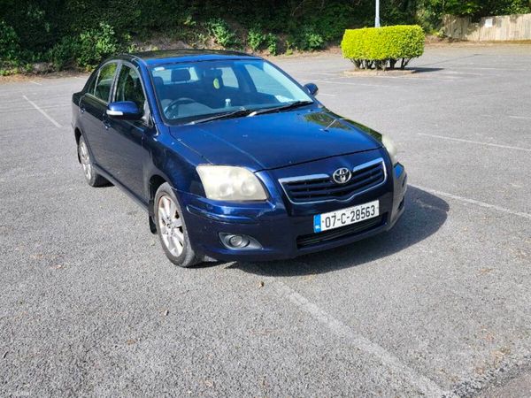 Toyota Avensis Saloon, Diesel, 2007, Blue