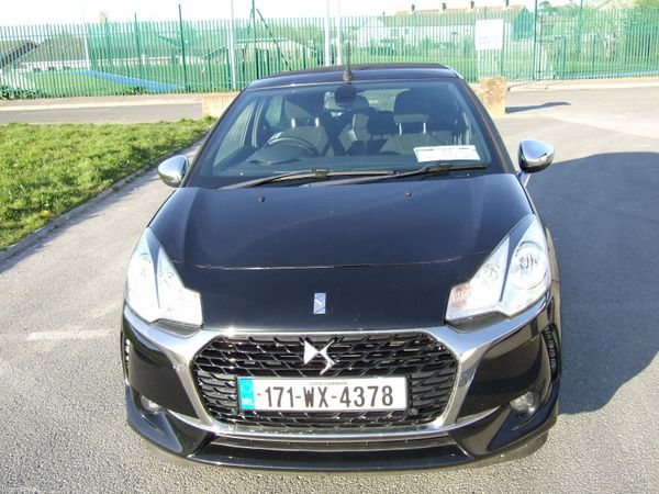 DS Automobiles DS 3 Convertible, Diesel, 2017, Black