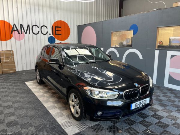 BMW 1-Series Hatchback, Diesel, 2016, Black