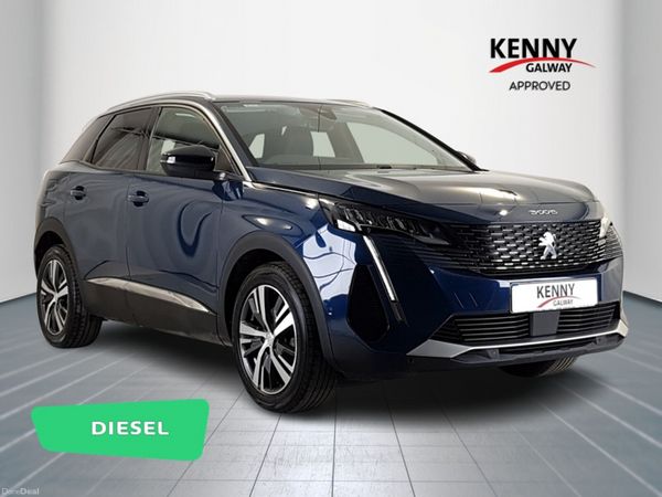 Peugeot 3008 MPV, Diesel, 2022, Blue