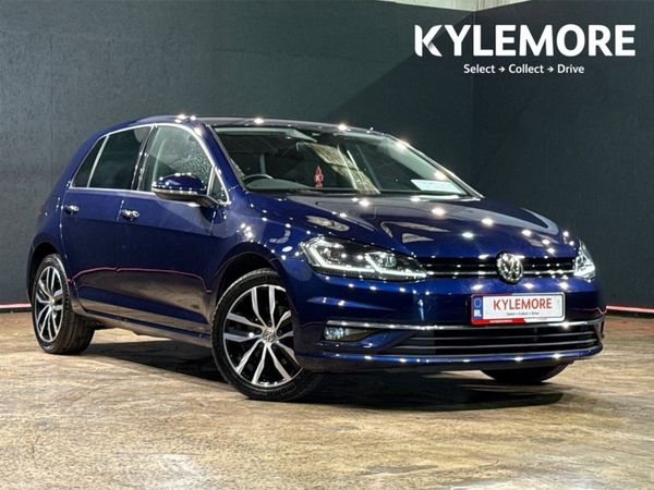 Volkswagen Golf Hatchback, Petrol, 2019, Blue