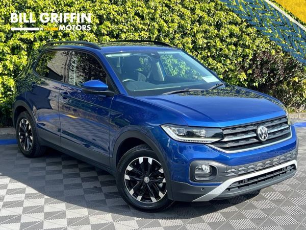 Volkswagen T-Cross SUV, Petrol, 2020, Blue
