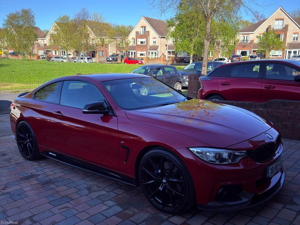 BMW 4-Series Coupe, Diesel, 2016, Red