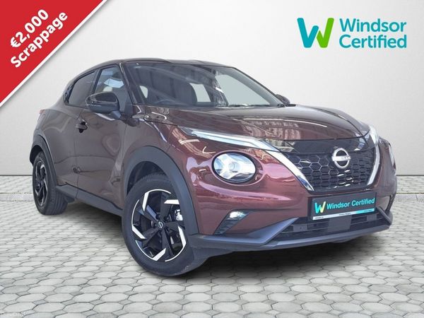Nissan Juke SUV, Petrol, 2024, Red