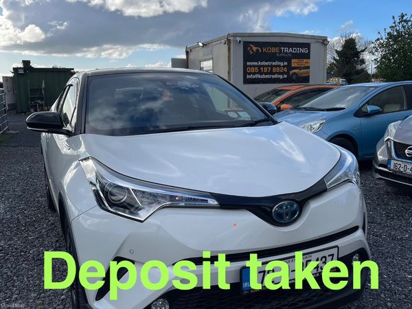 Toyota C-HR Hatchback, Petrol Hybrid, 2017, White