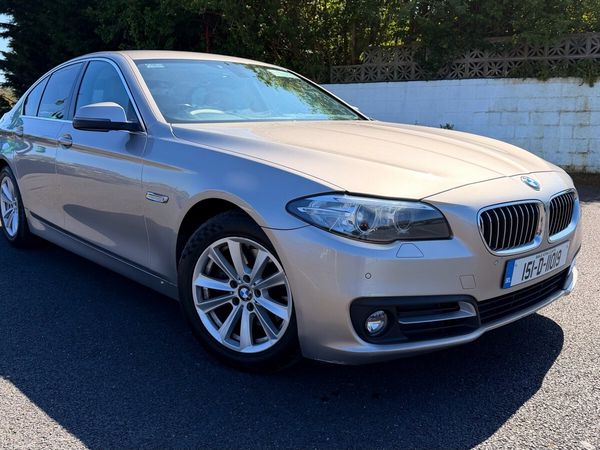 BMW 5-Series Saloon, Diesel, 2015, Silver