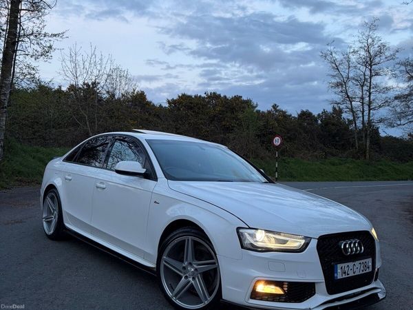 Audi A4 Saloon, Diesel, 2014, White
