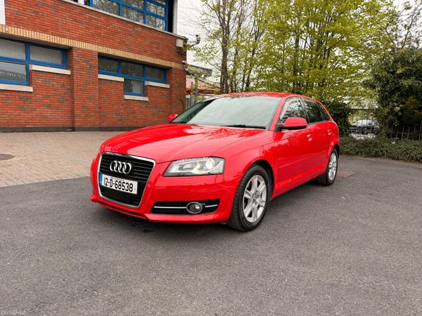 Audi A3 Hatchback, Petrol, 2012, Red