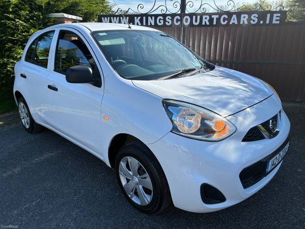 Nissan Micra Hatchback, Petrol, 2014, White